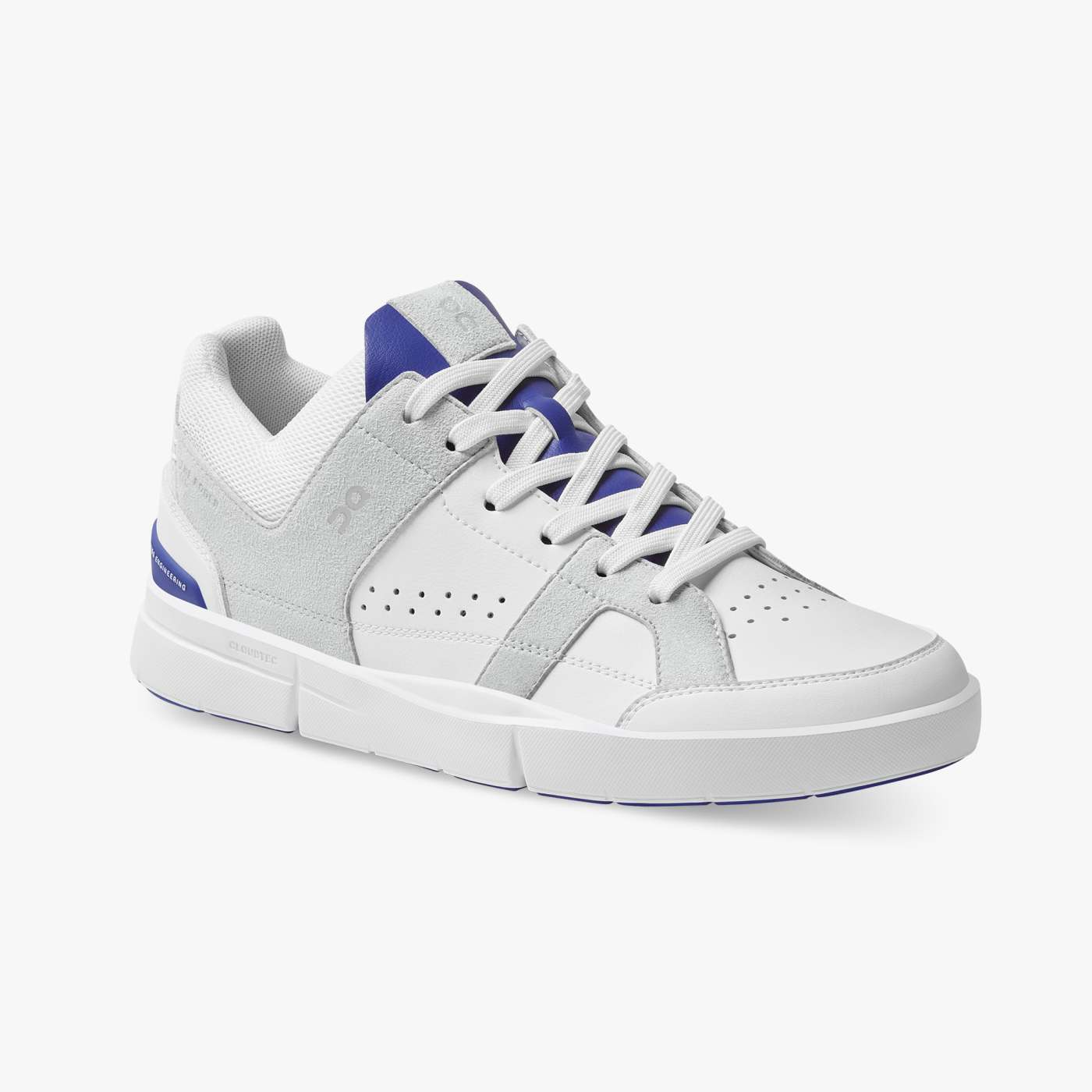 On Running Men's The Roger Clubhouse Shoes - White / Indigo Sportive