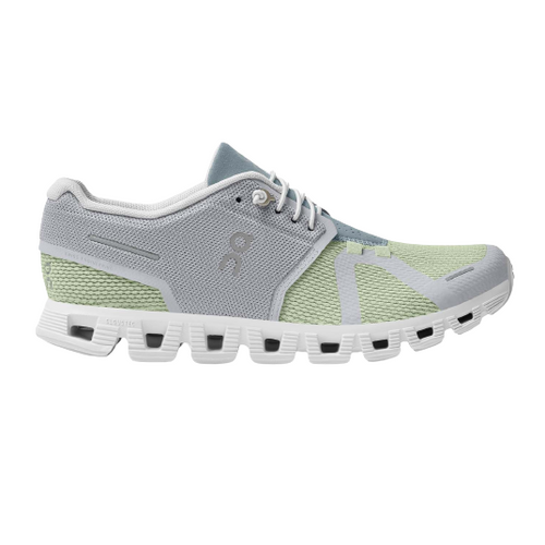 On Running Women's Cloud 5 Combo Shoes - Glacier / Meadow Sportive