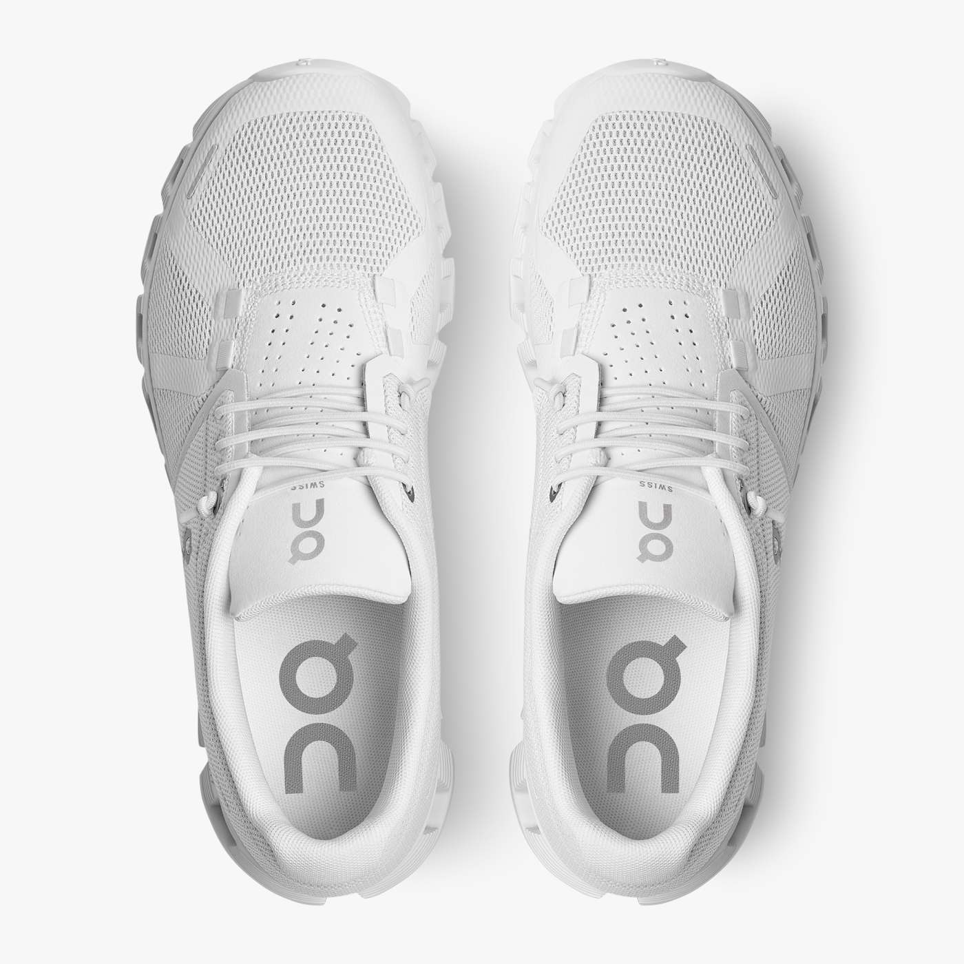 On Running Women's Cloud 5 Shoes - All White Sportive