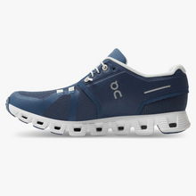 Load image into Gallery viewer, On Running Women&#39;s Cloud 5 Shoes - Denim / White Sportive
