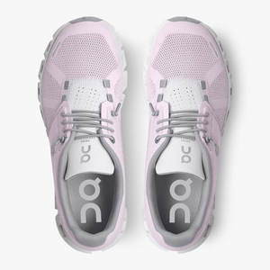 On Running Women's Cloud 5 Shoes - Lily / Frost Sportive