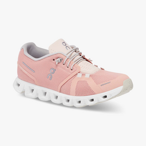 On Running Women's Cloud 5 Shoes - Rose / Shell Sportive