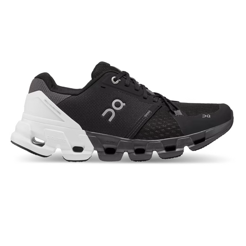 On Running Women's Cloudflyer 4 Shoes - Black / White Sportive