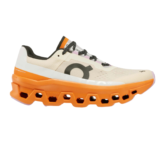 On Running Women's Cloudmonster Shoes - Fawn / Turmeric Sportive