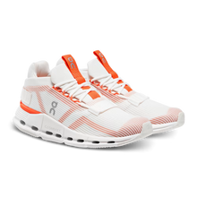 Load image into Gallery viewer, On Running Women&#39;s Cloudnova Void Shoes - Undyed White / Flame Sportive
