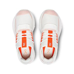 On Running Women's Cloudnova Void Shoes - Undyed White / Flame Sportive