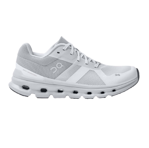 On Running Women's Cloudrunner Shoes - White / Frost Sportive