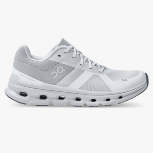 On Running Women's Cloudrunner Shoes - White / Frost Sportive