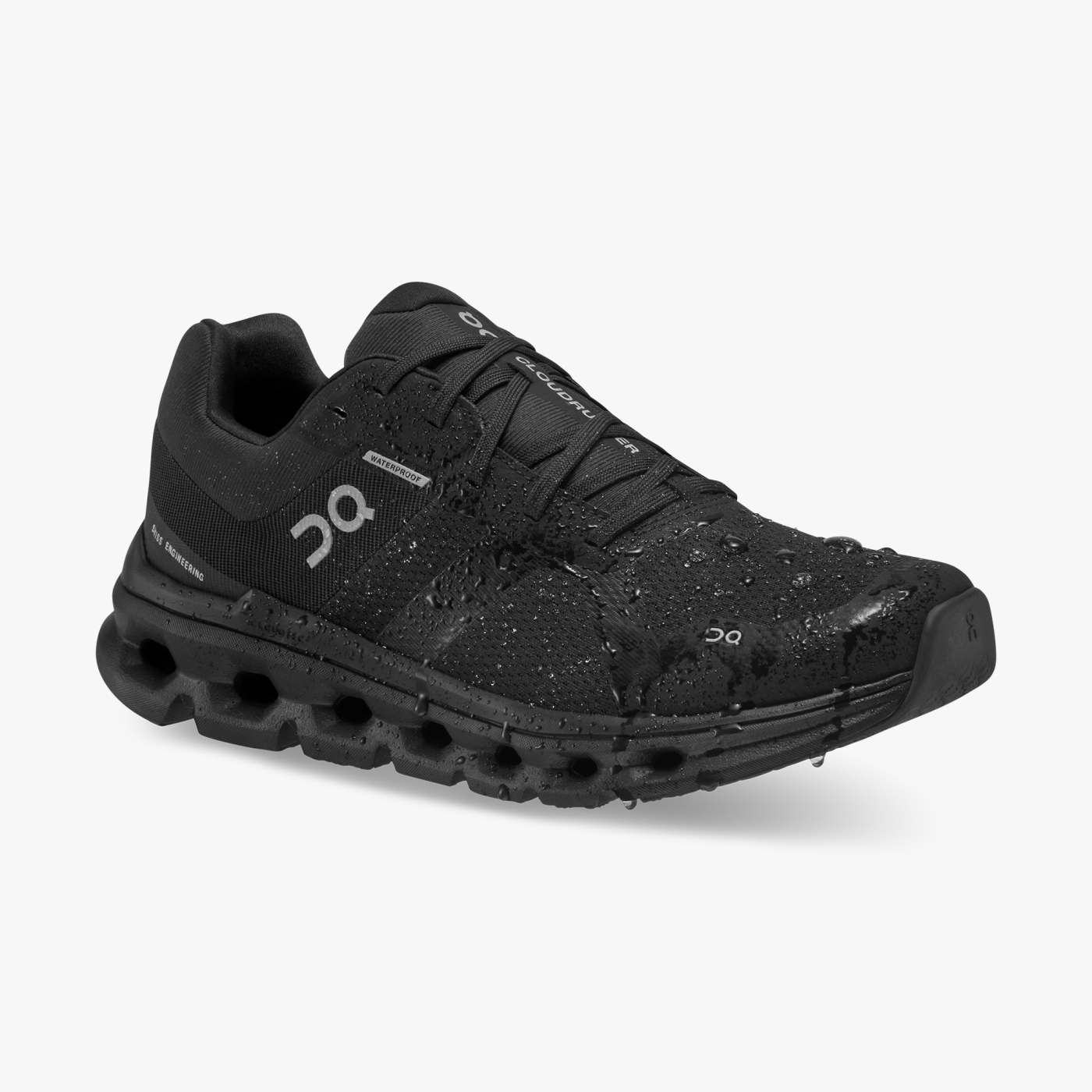 On Running Women's Cloudrunner Waterproof Shoes - All Black Sportive