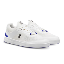 Load image into Gallery viewer, On Running Women&#39;s The Roger Spin Shoes - Undyed White / Indigo Sportive
