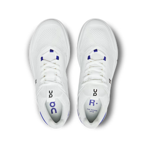 On Running Women's The Roger Spin Shoes - Undyed White / Indigo Sportive