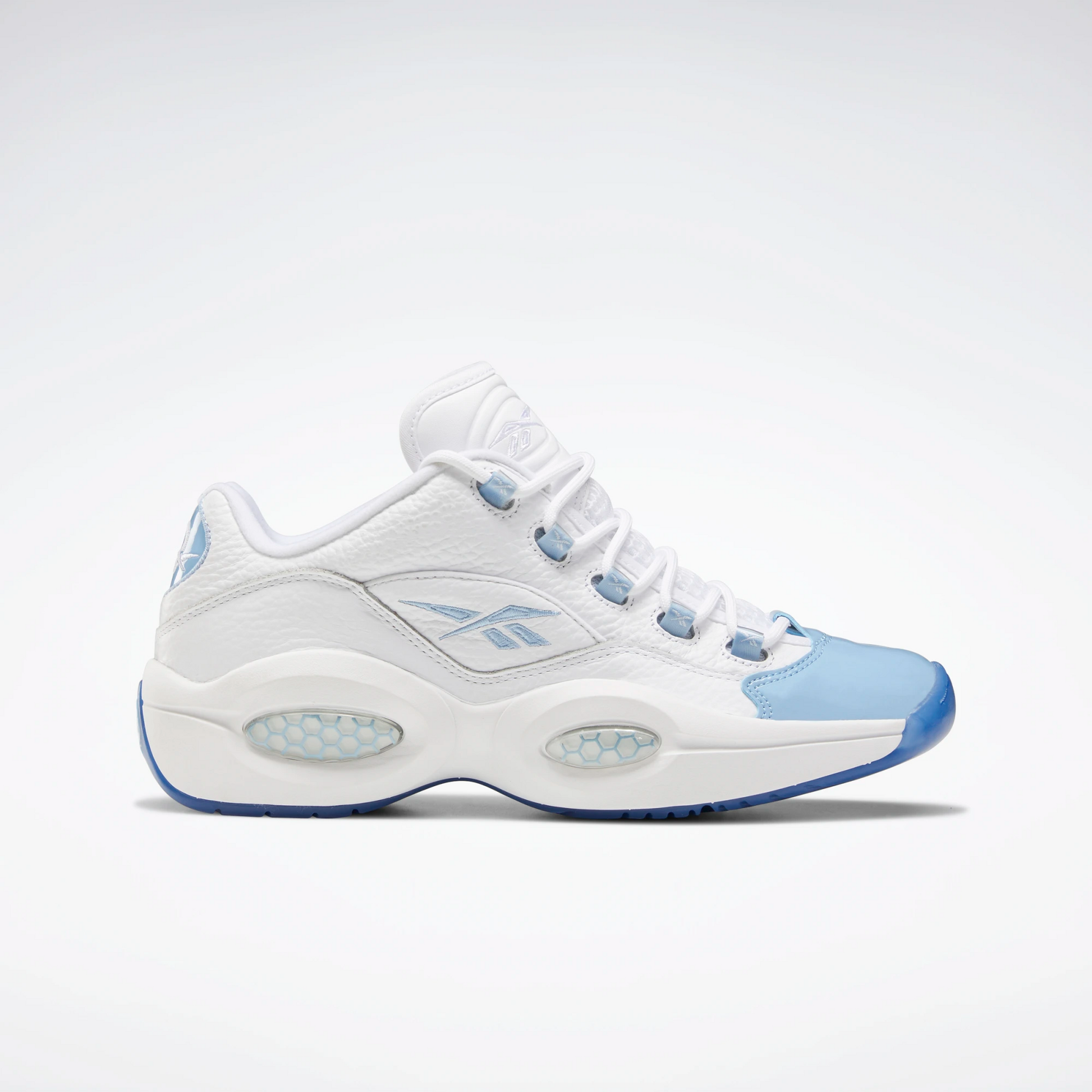 Reebok question low all white on sale